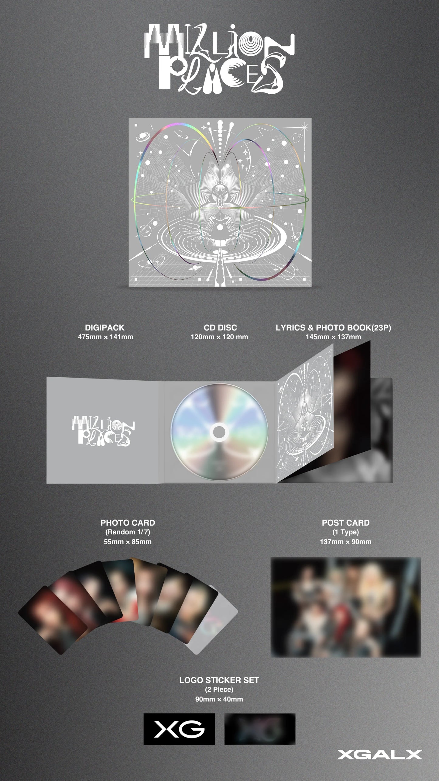 XG - MILLION PLACES ALBUM STANDARD