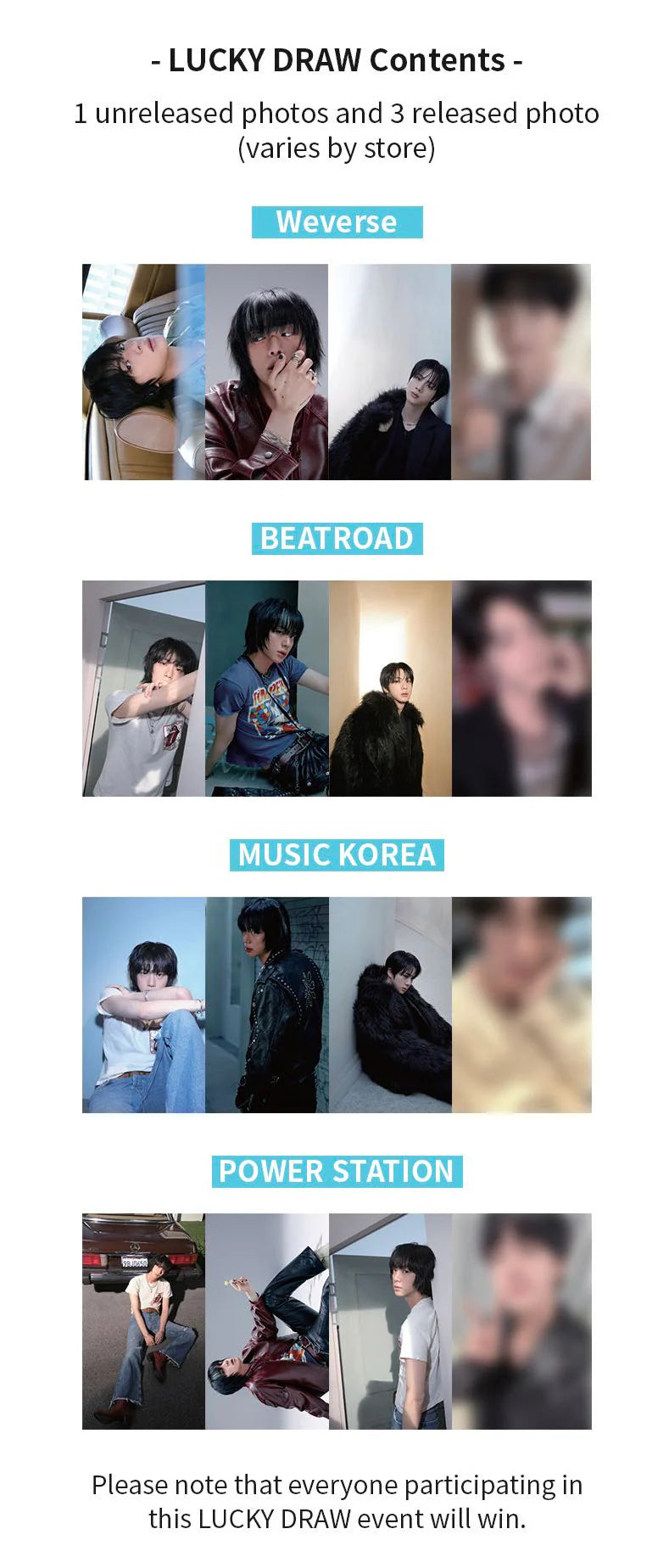 BTS JIN - ECHO 2ND SOLO MINI ALBUM LUCKY DRAWS - Beatroad