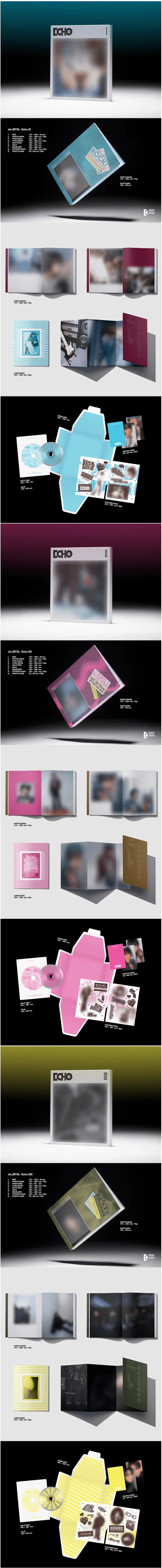 BTS JIN - ECHO 2ND SOLO MINI ALBUM LUCKY DRAWS - Beatroad