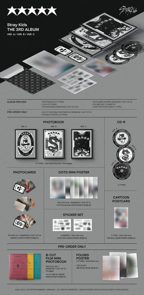 Stray Kids - 5 Star - 3rd full album - Standard Ver