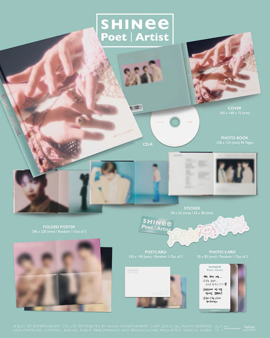 SHINEE - POET ARTIST SINGLE ALBUM PHOTOBOOK VER