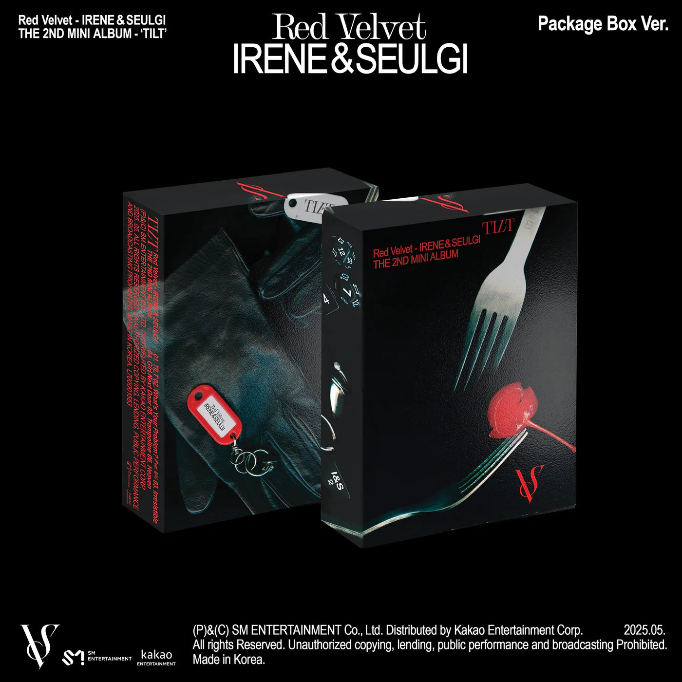 Red Velvet Irene & Seulgi TILT - The 2nd Mini Album Package Box Ver