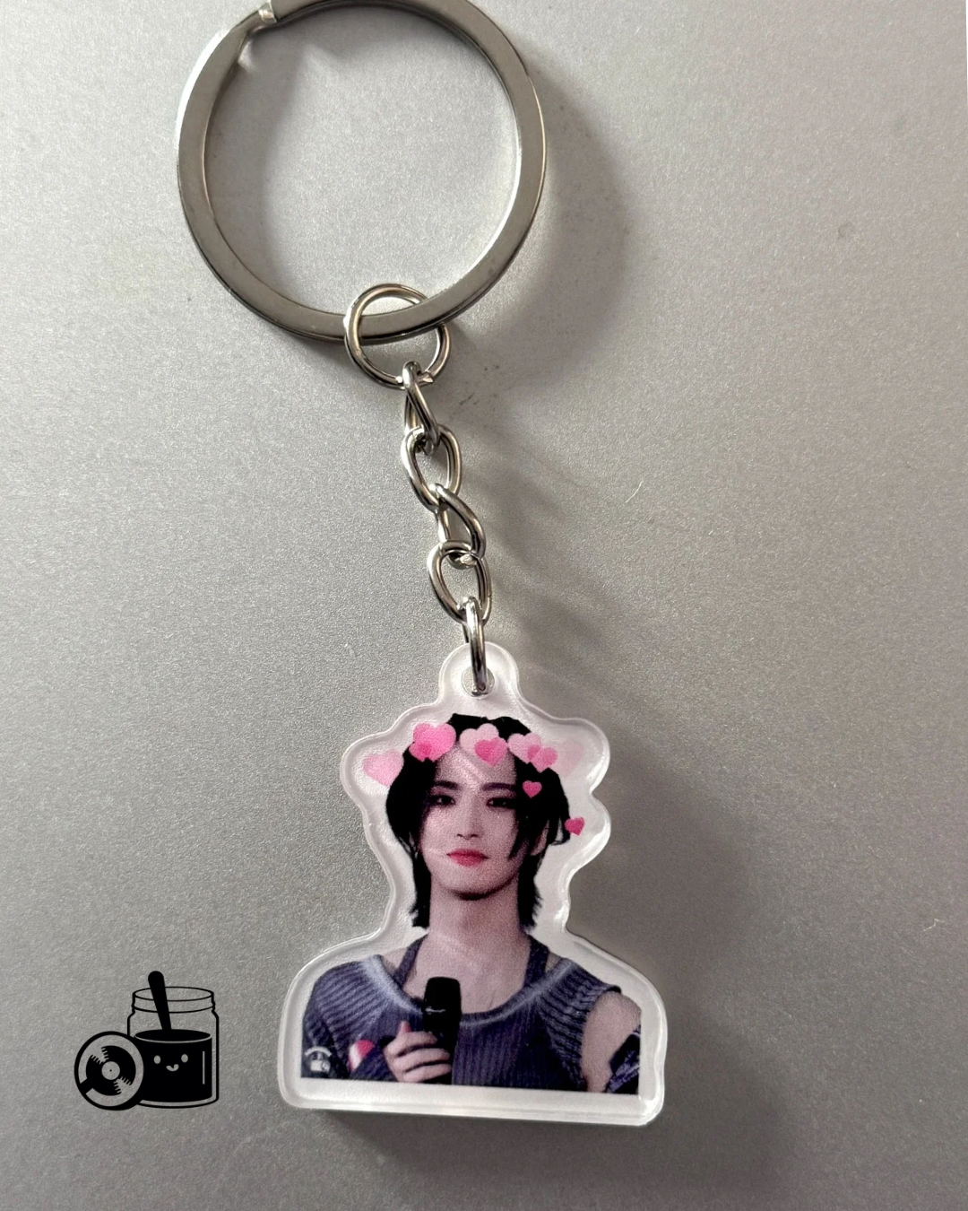 Ateez “Lover Boy” photo keychain 