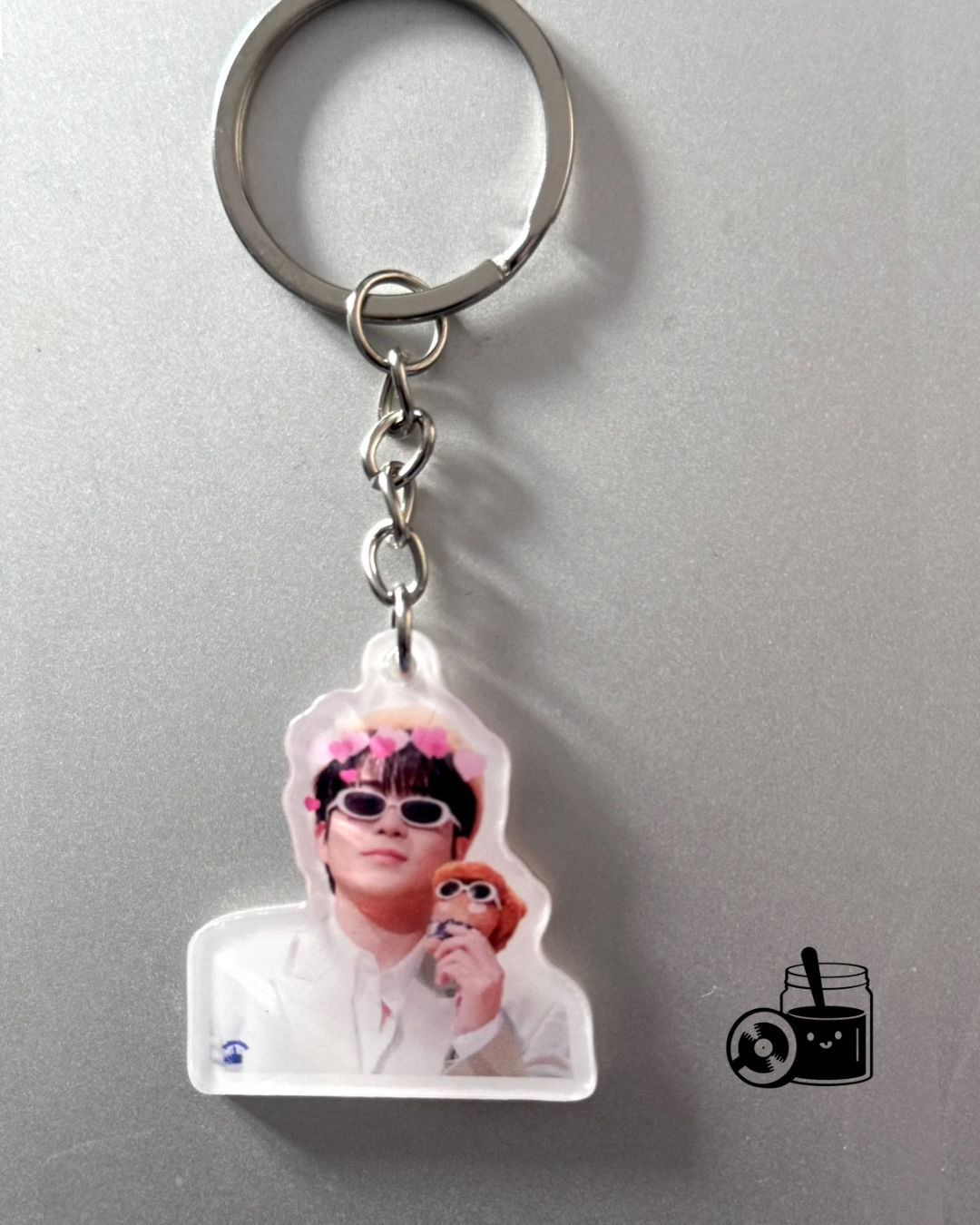 Ateez “Lover Boy” photo keychain 