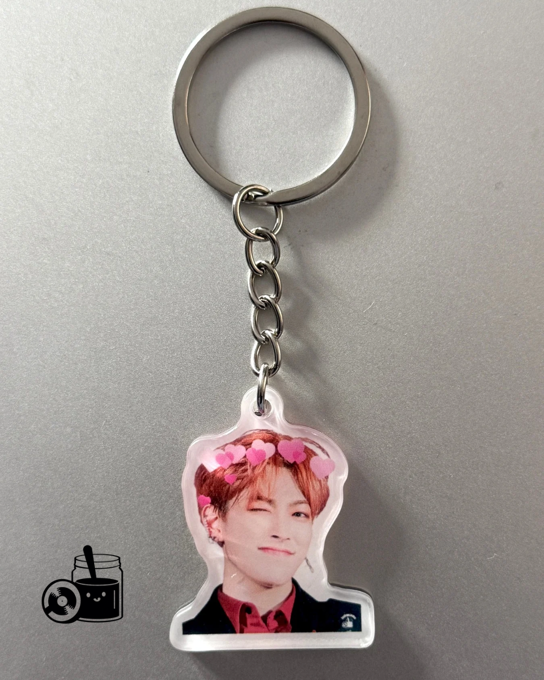 Ateez “Lover Boy” photo keychain 