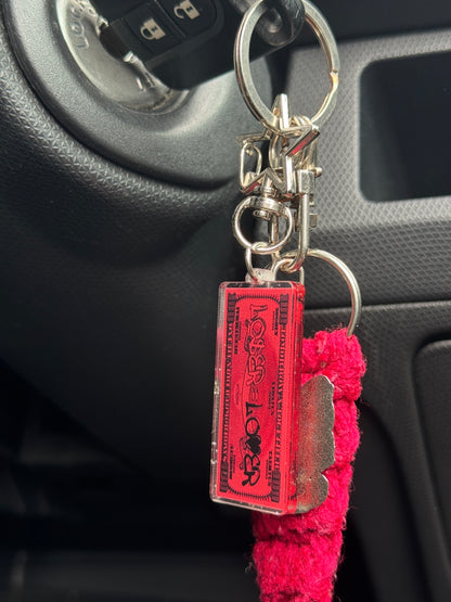 LO$ER=LO♡ER dollar keychain - Tomorrow x Together