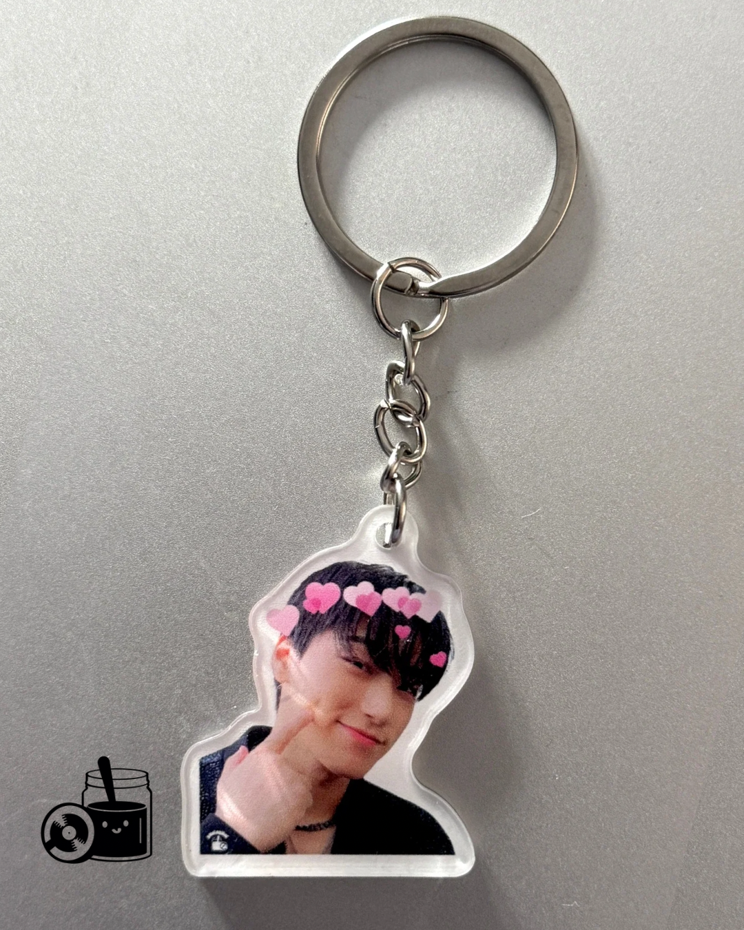 Ateez “Lover Boy” photo keychain 