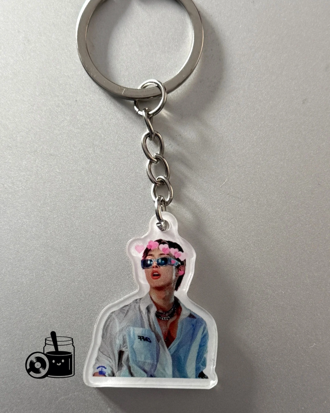 Ateez “Lover Boy” photo keychain 