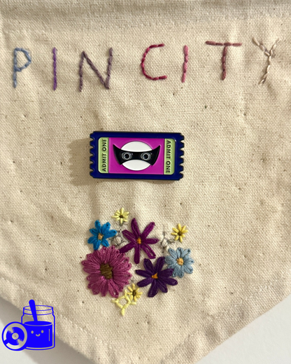 P1ece Siren Mask fan pin - P1Harmony