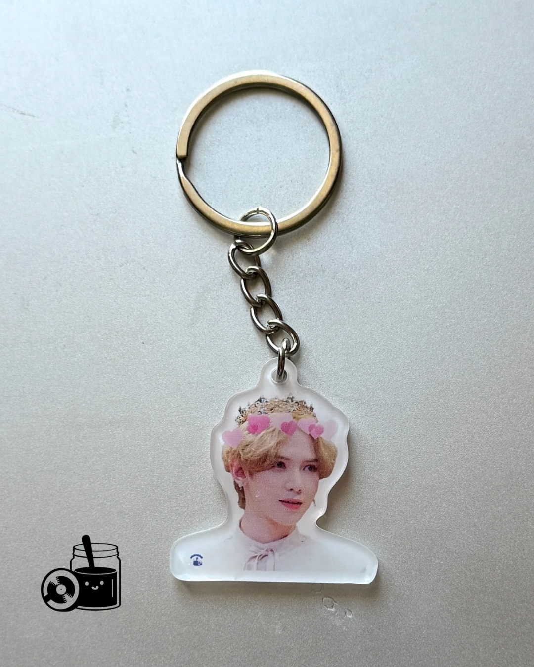 Ateez “Lover Boy” photo keychain 