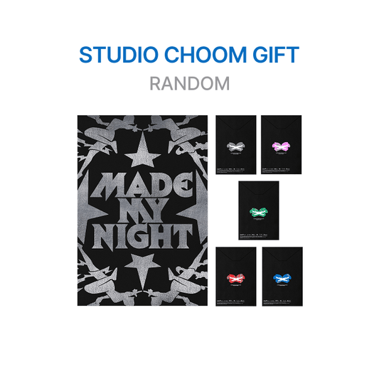*PRE ORDER* LE SSERAFIM 2nd Single Album 'Made My Night' Weverse Global × STUDIO CHOOM Special Gift- Compact version