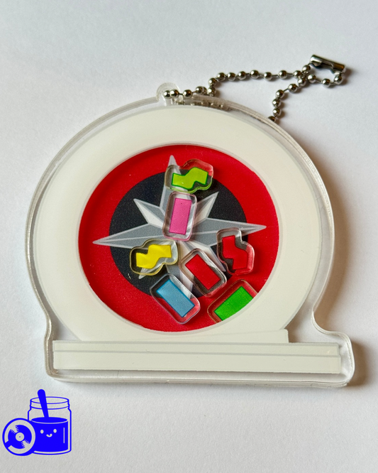 Confetti Rain Shaker Keychain - Stray Kids