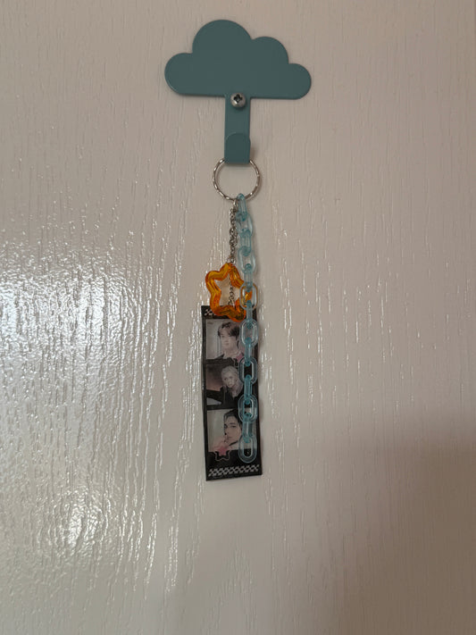 STRAY KIDS DanceRacha Jelly Photo Strip Keychain