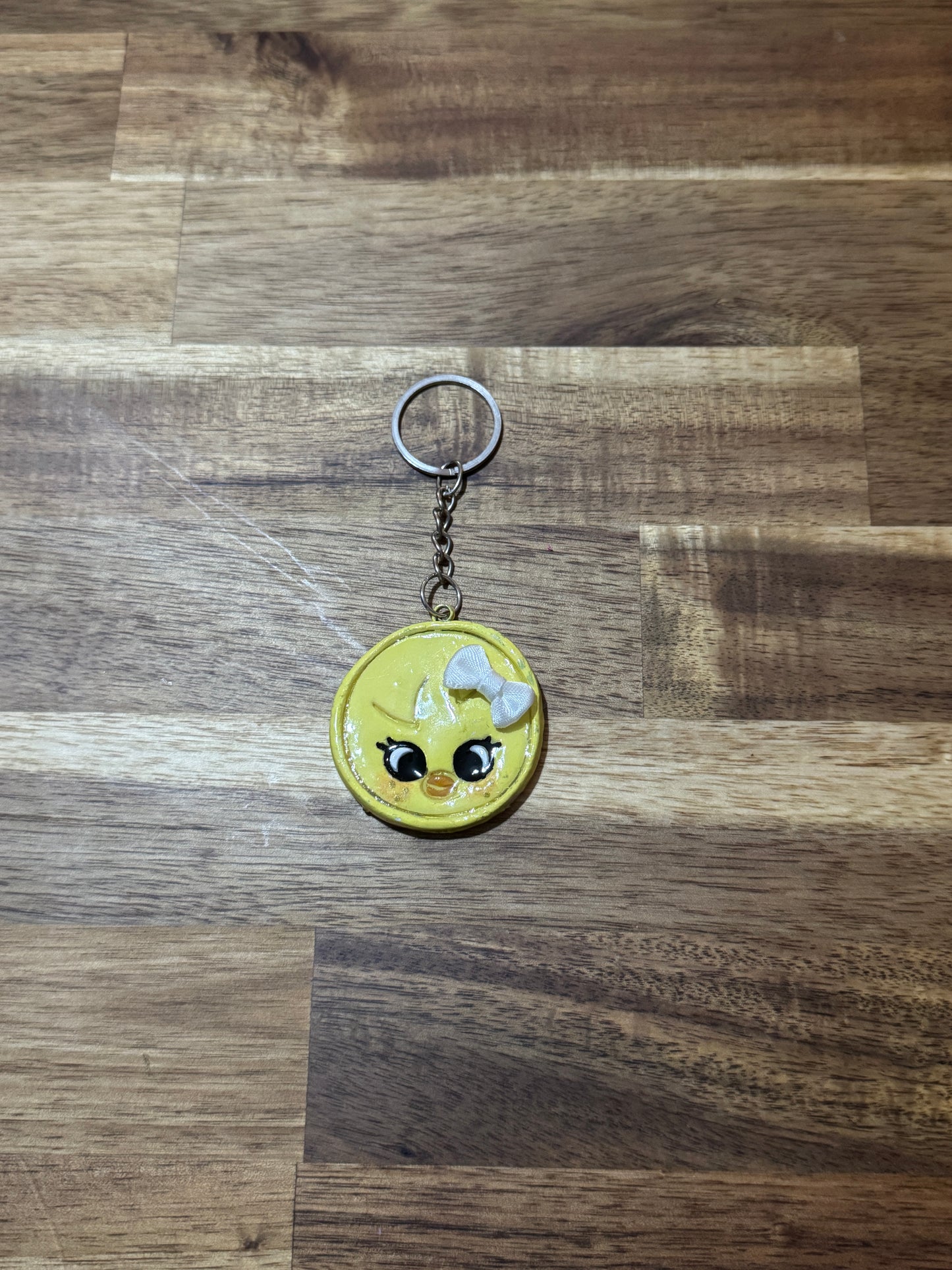 STRAY KIDS  bow clay character Keychain - BbokAri