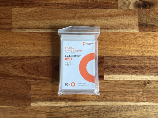 Popcorn photocard sleeve 57/5 x 89mm